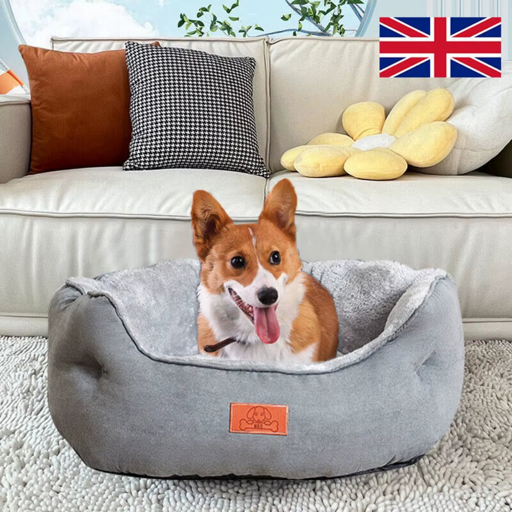 Dog Bed Cat Beds Soft Washable Fleece Puppy Cushion Warm Pet Basket Dog Bed !