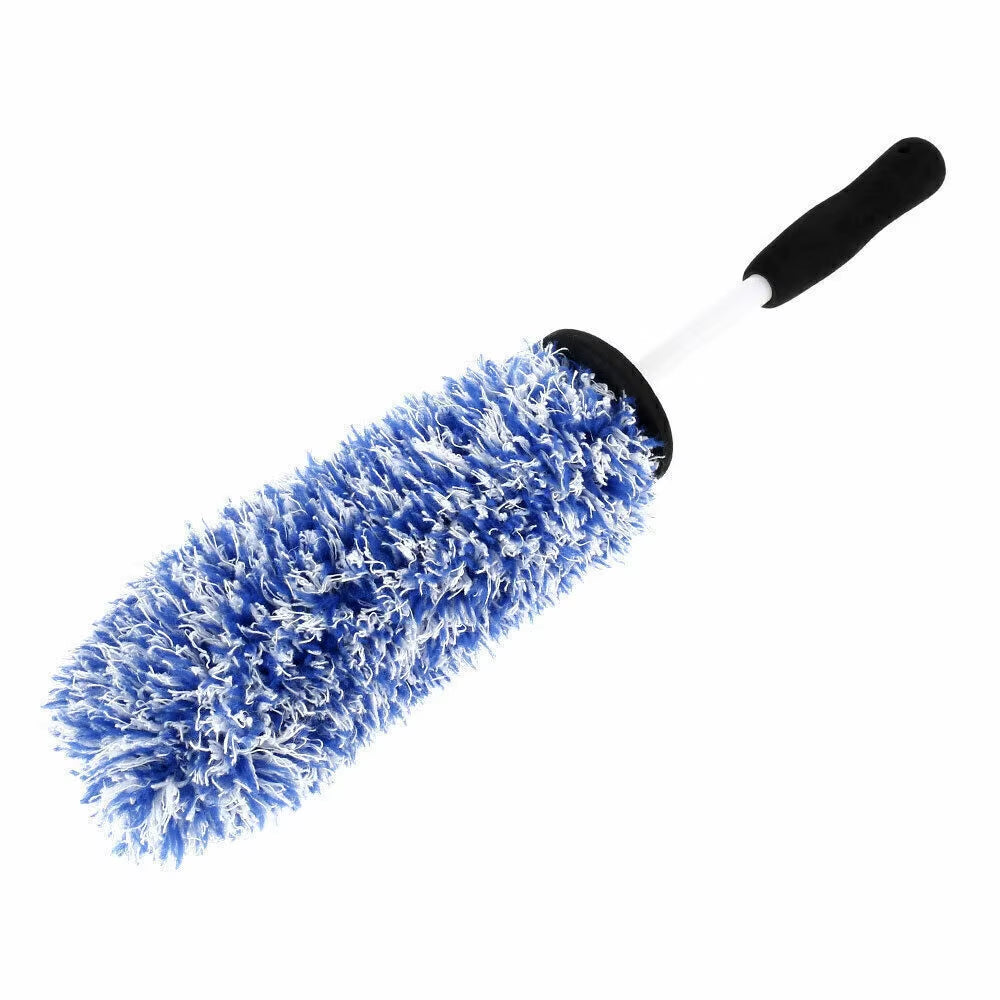 2Pcs WOOLLY WAND -MICROTOUGH MICROFIBRE ALLOY WHEEL BRUSH -NON METAL