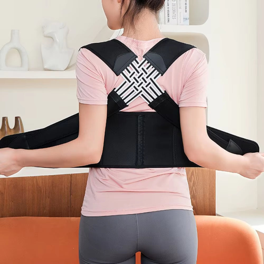 Belt Back Corrector Adjustable Anti-Camel Sitting Posture Correction UK