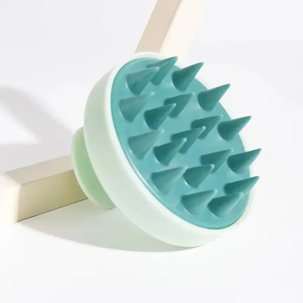 1Pc Silicone Shampoo Brush Head Scalp Massage Comb Hair Washing Combs Bath Shower Body Massage Brushes Salon Hairdressing Tools